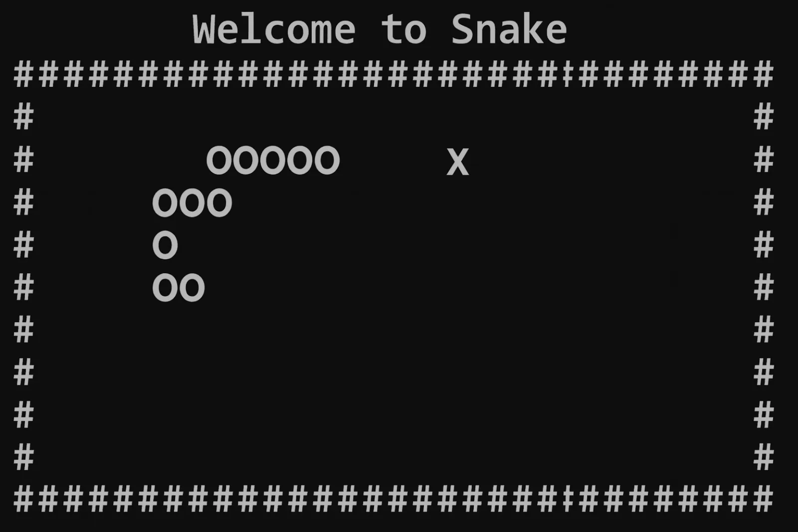 C-nake terminal game teaser